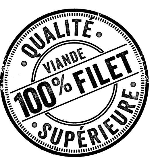 Picto qualité supérieur viande 100% filet Réghalal