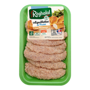 Barquette aiguillettes de poulet milanaise Réghalal