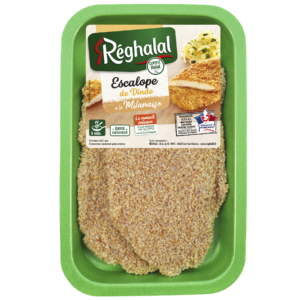 Escalope de dinde milanaise Réghalal