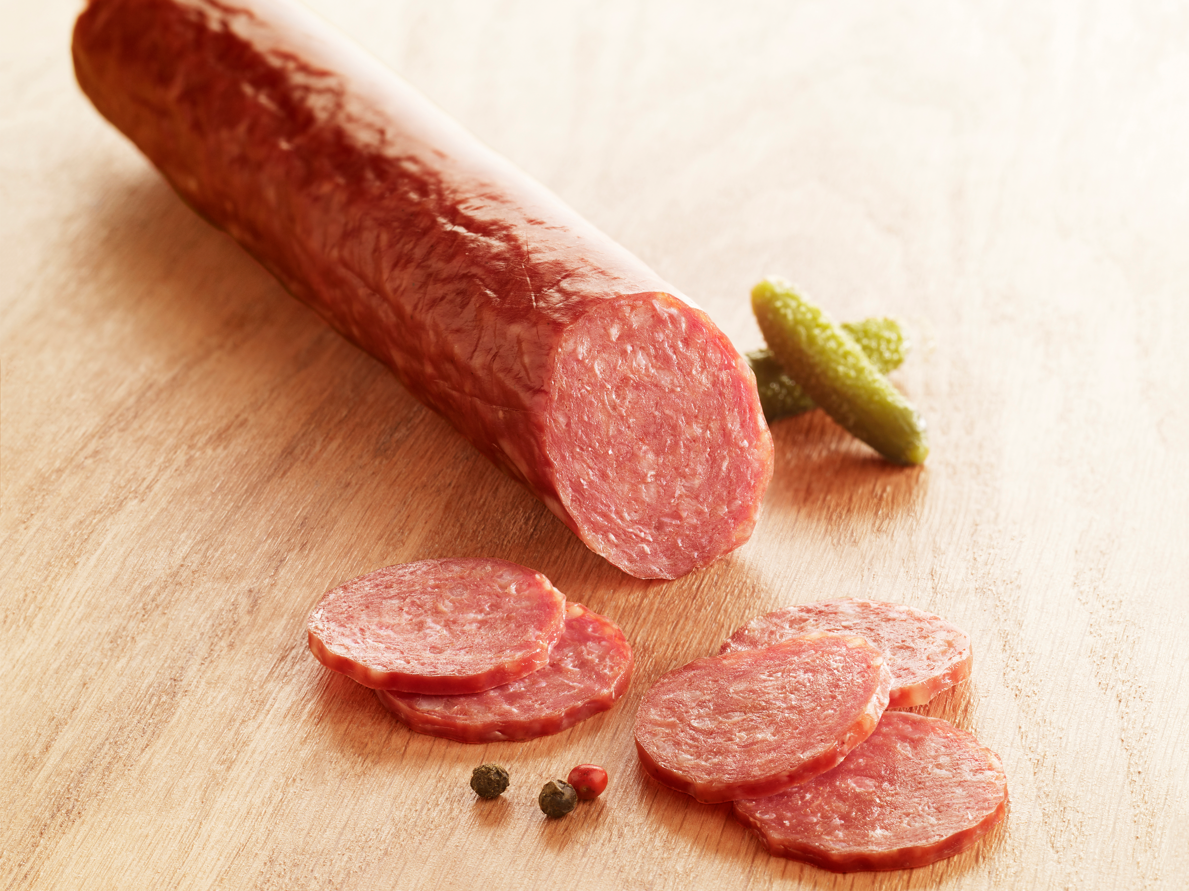 Ambiance produit bâton salami de dinde