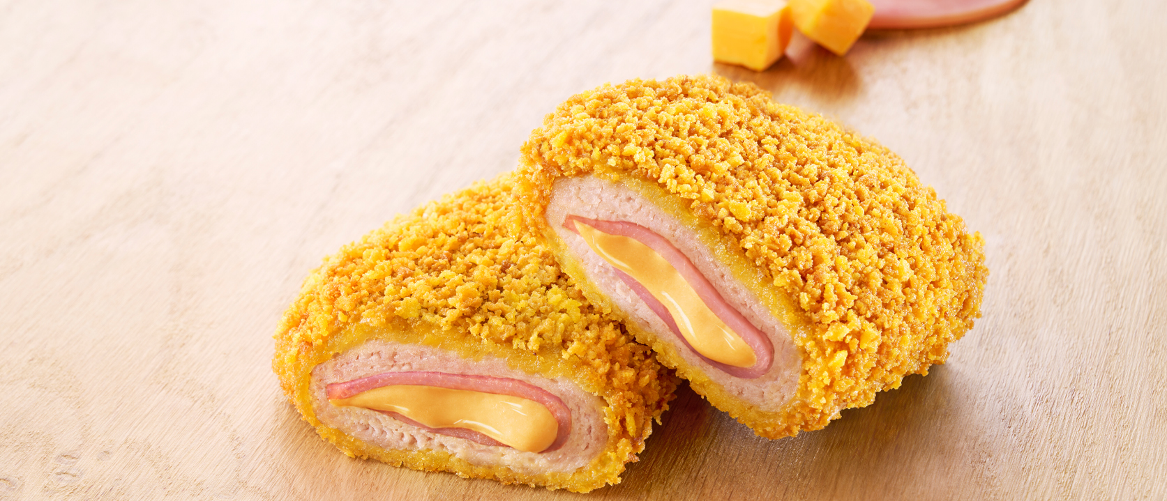 Cordon bleu de dinde bacon et cheddar