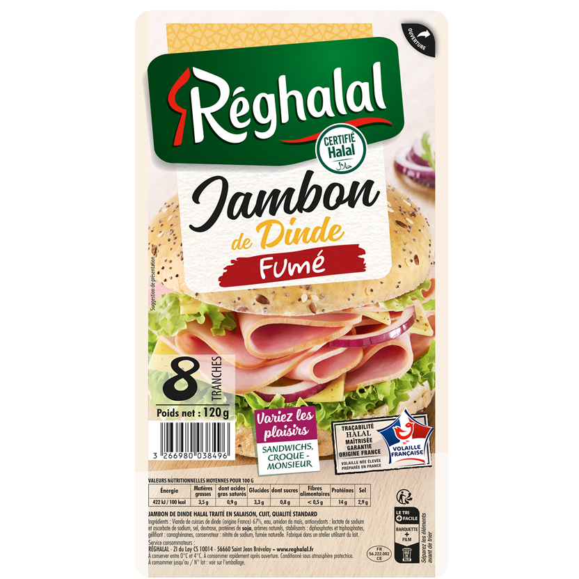 JAMBON DE DINDE FUMÉ spécial sandwich