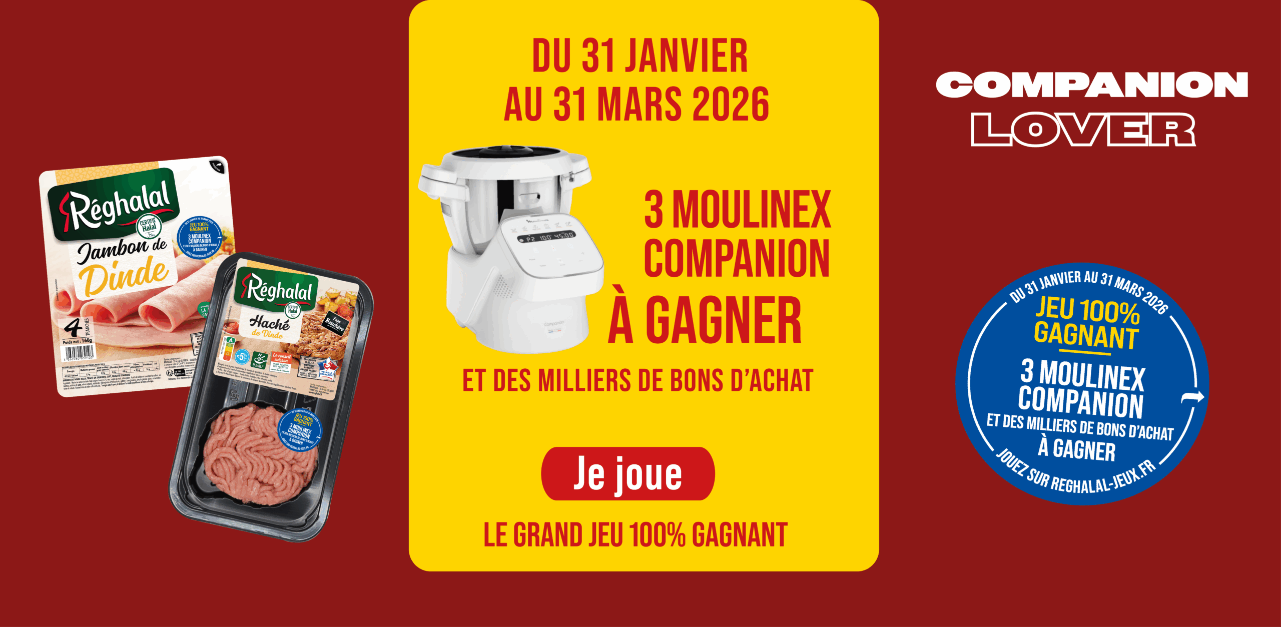 Annonce jeu Réghalal Companion Lover